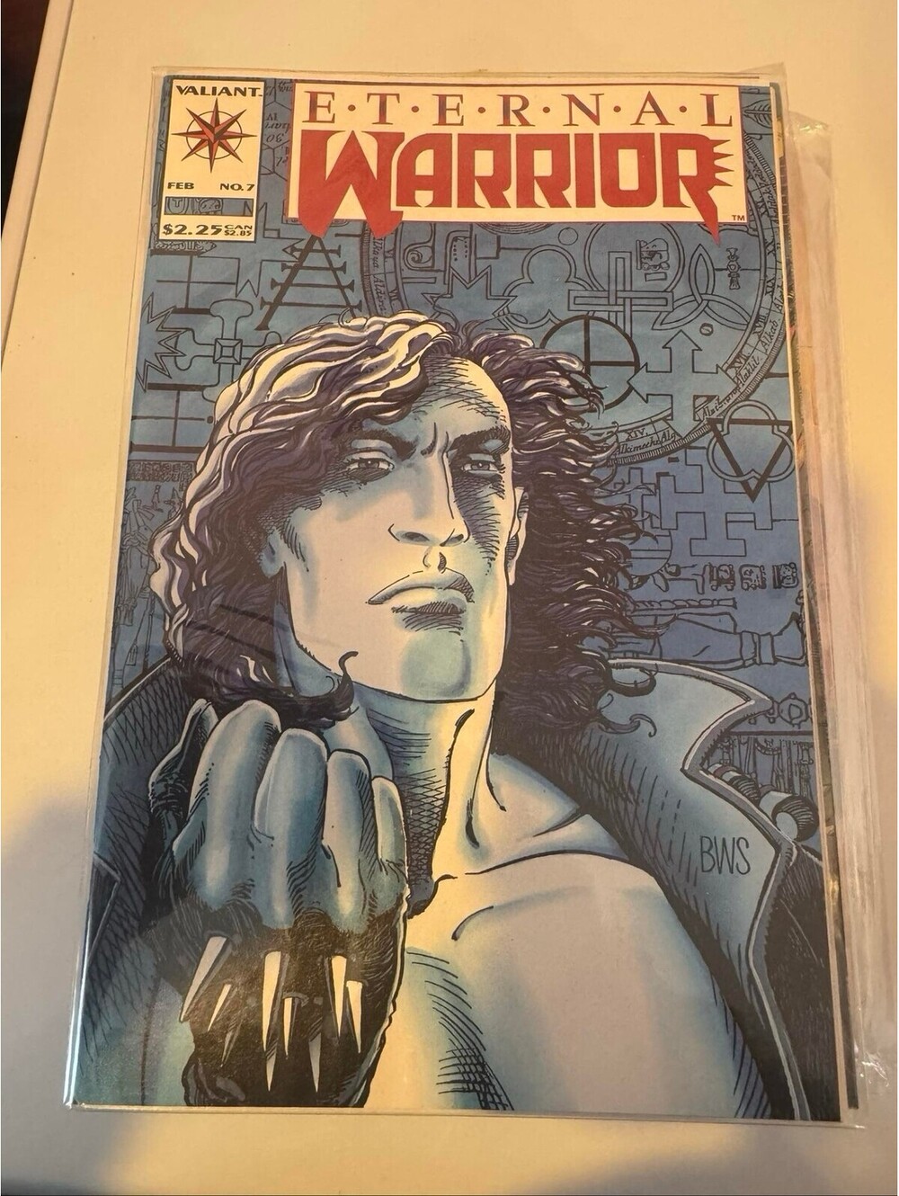 Eternal Warrior #7 Valiant Comics Feb 1993 Barry Windsor-Smith BWS Cover